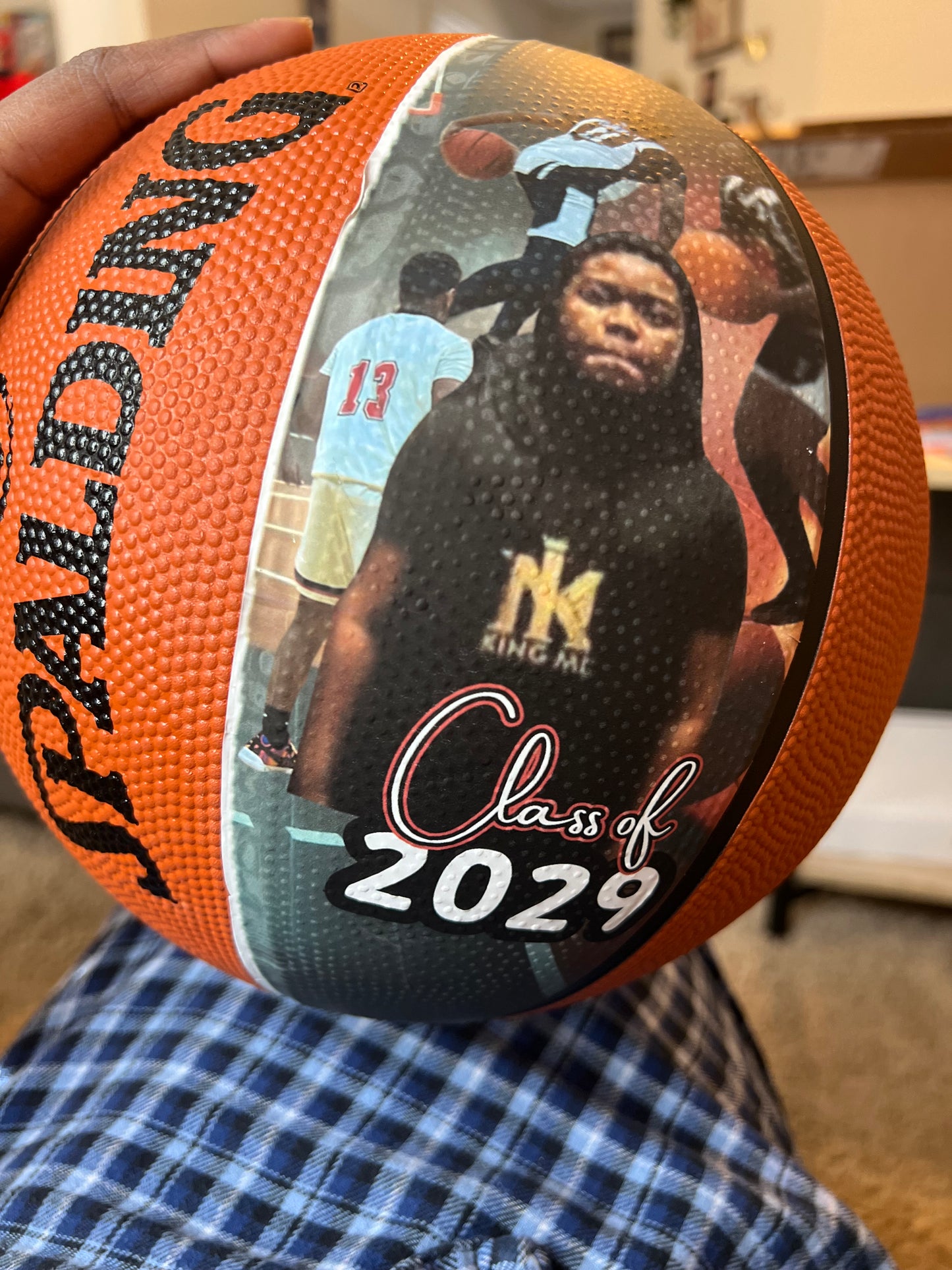 Custom Photo Football | Custom Photo Basketball | Coach Gifts | Team Gifts | Football Gift Ideas | Basketball Gift Idea | Gift for Sports Fans | Senior Gifts