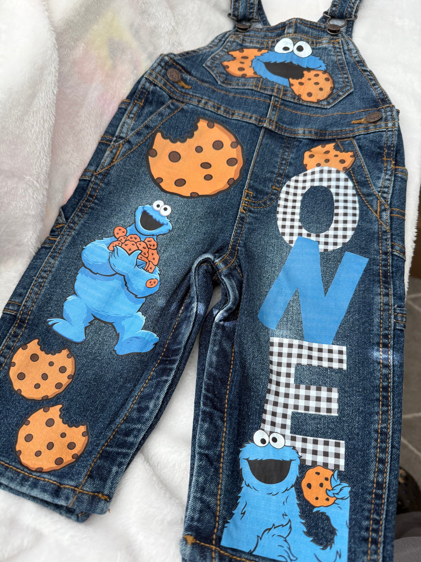 Denim Birthday Set | Toddler Outfit | Custom Shirt | Custom Denim | Custom Shoes