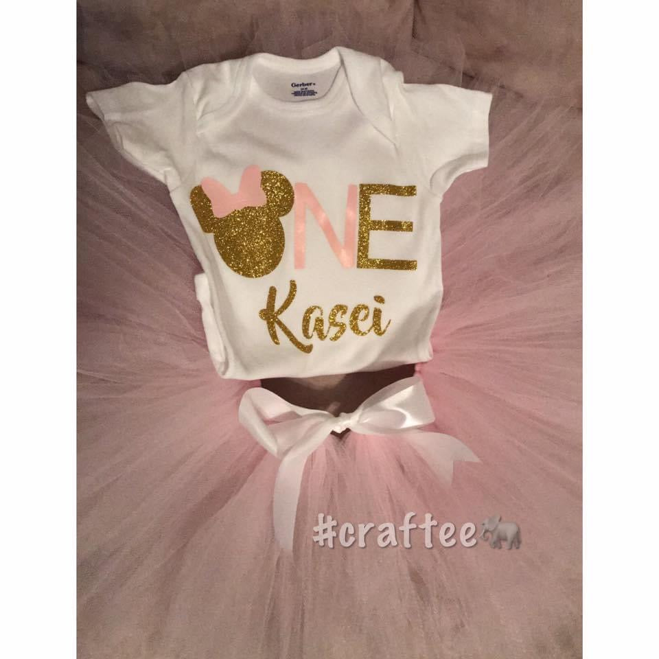 Tutu Set | Custom T-Shirt | Custom One Piece | Birthday Suit