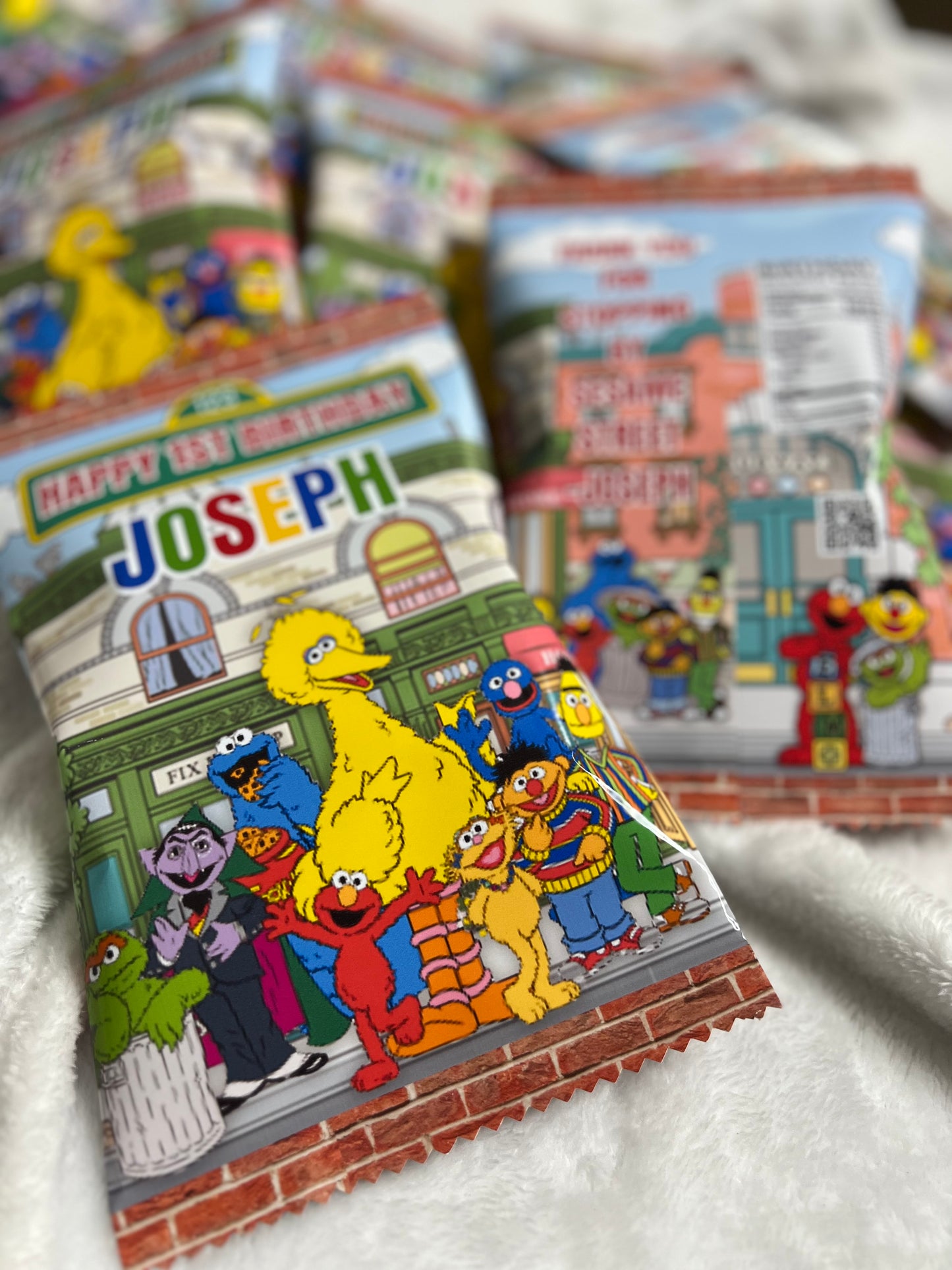 Custom Chip Bags | Party Favors | Individually Wrapped Bags | Custom Bags