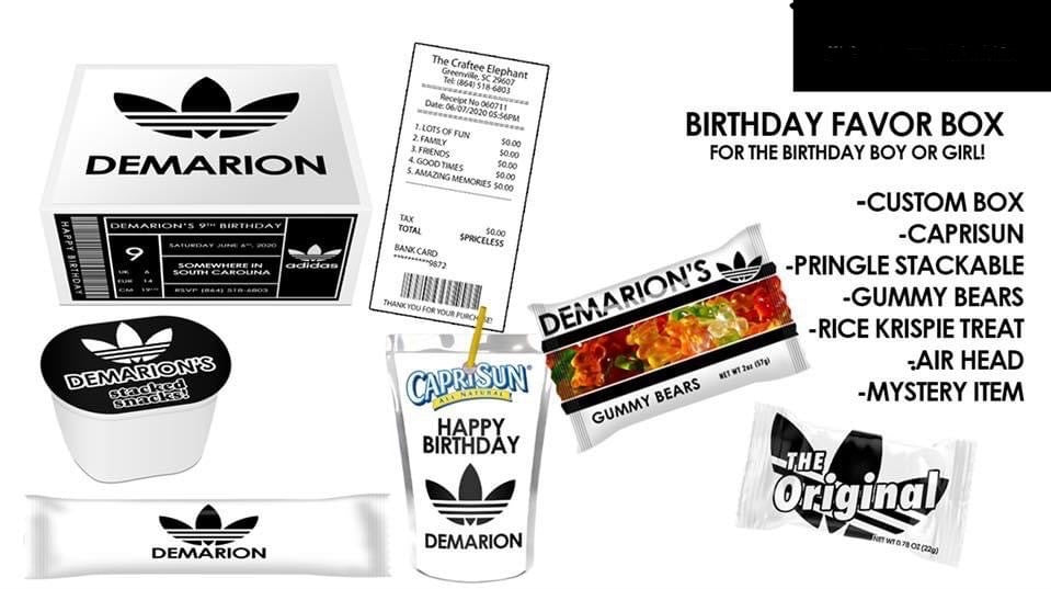 Custom Favor Boxes | Personalized Favor Box | Dozen Boxes & Labels