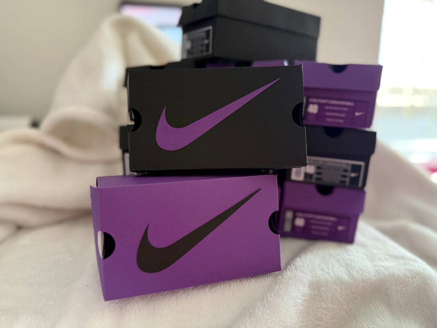 Shoe Box Favors Template | Digital File | Canva Template | Cutting Machine