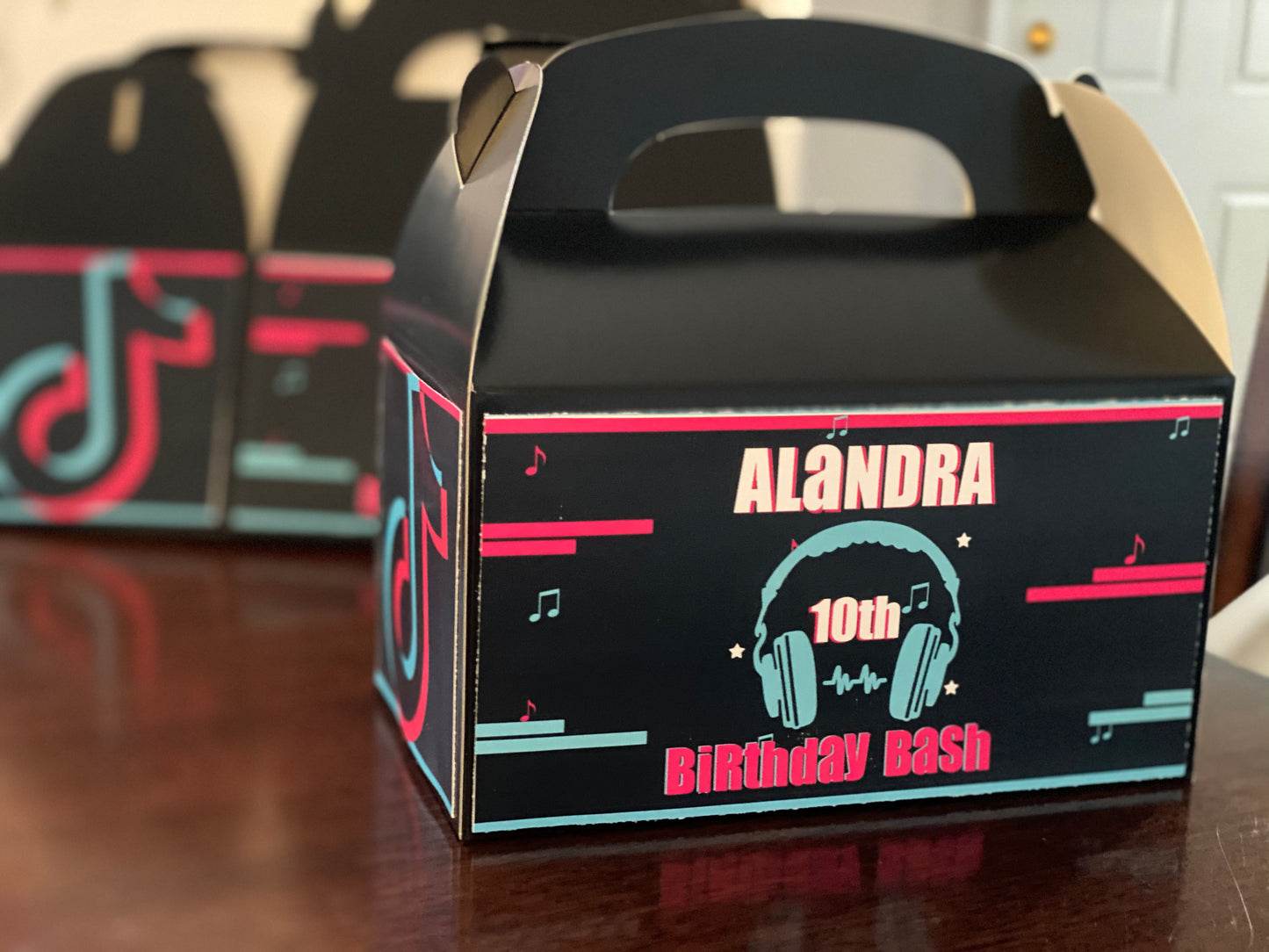 Custom Gable Boxes | Personalized Favor Box | Dozen Boxes & Labels