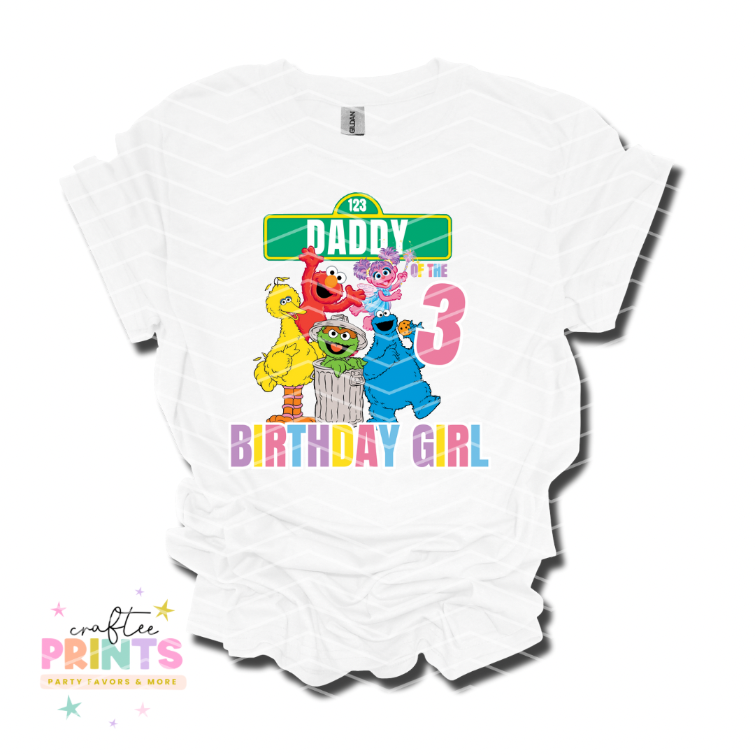 Sesame Street Family Birthday Shirts | Unisex | Birthday Shirt Set