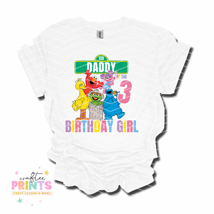 Sesame Street Family Birthday Shirts | Unisex | Birthday Shirt Set