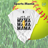 Retro Distressed Sports Mama T-Shirt | Baseball Mama | Basketball Mama | Softball Mama | Volleyball Mama | Football Mama | Soccer Mama