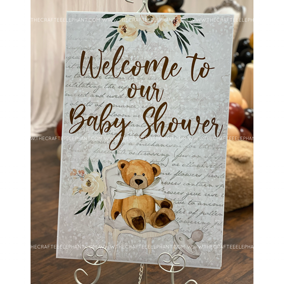 Welcome Sign | Baby Shower | Wedding | Birthday Party | 20x30 Board