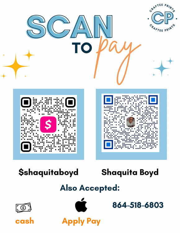 DIGITAL Scan To Pay Sign | Let's Get Social | Business Sign | QR Code Signs | Business Logo | Vendors | Pop Up Shops | Weddings | Social Media Sign | Salon Sign | Business Menus