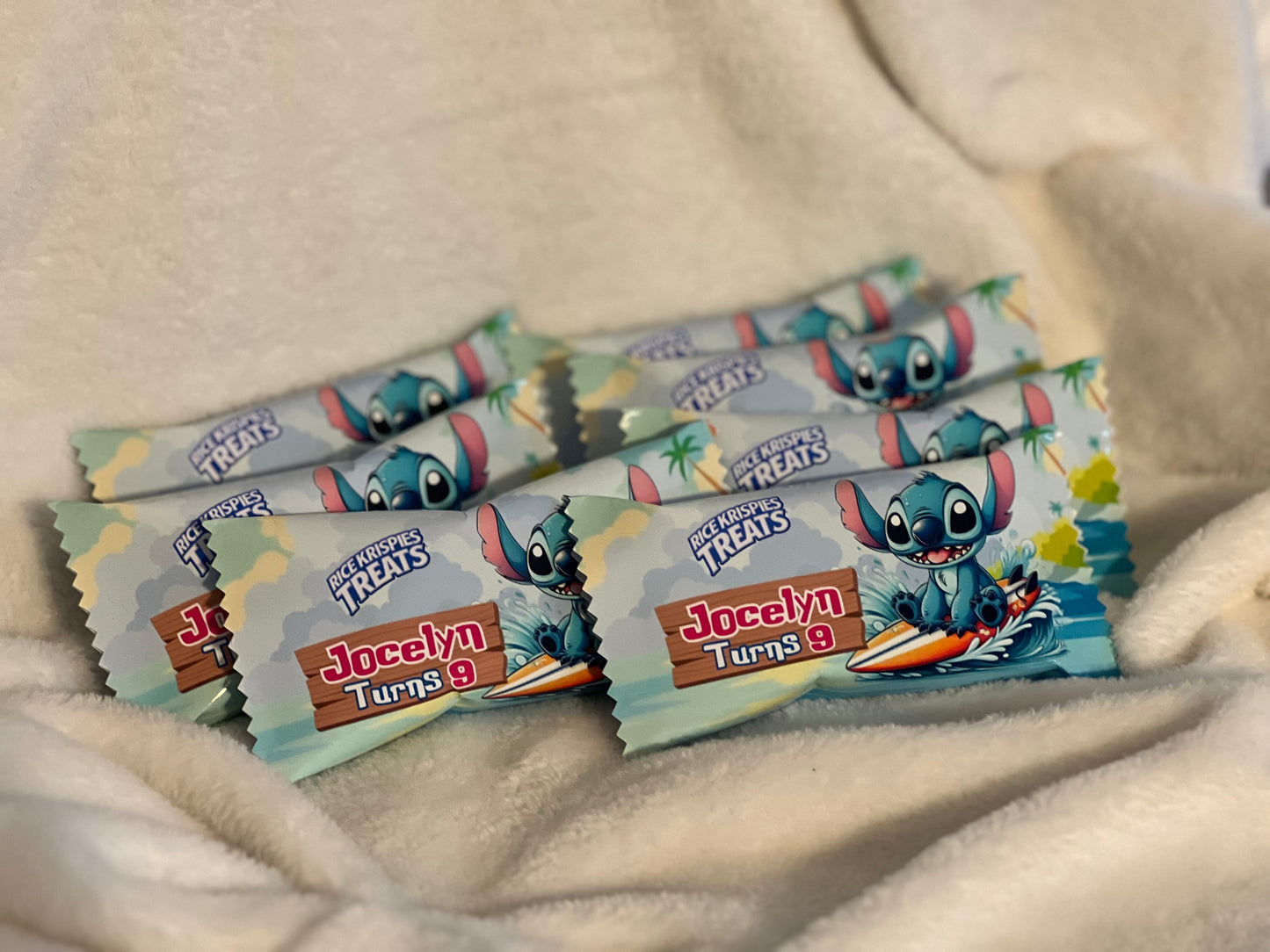 Customized Rice Krispie Treat Favors | Dozen Party Favors | Any Theme