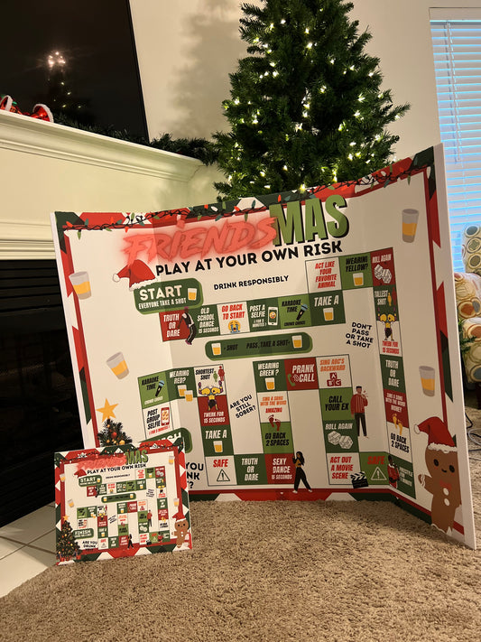 Friendsmas Board Game | Adult Board Game | Adult Games | 21+