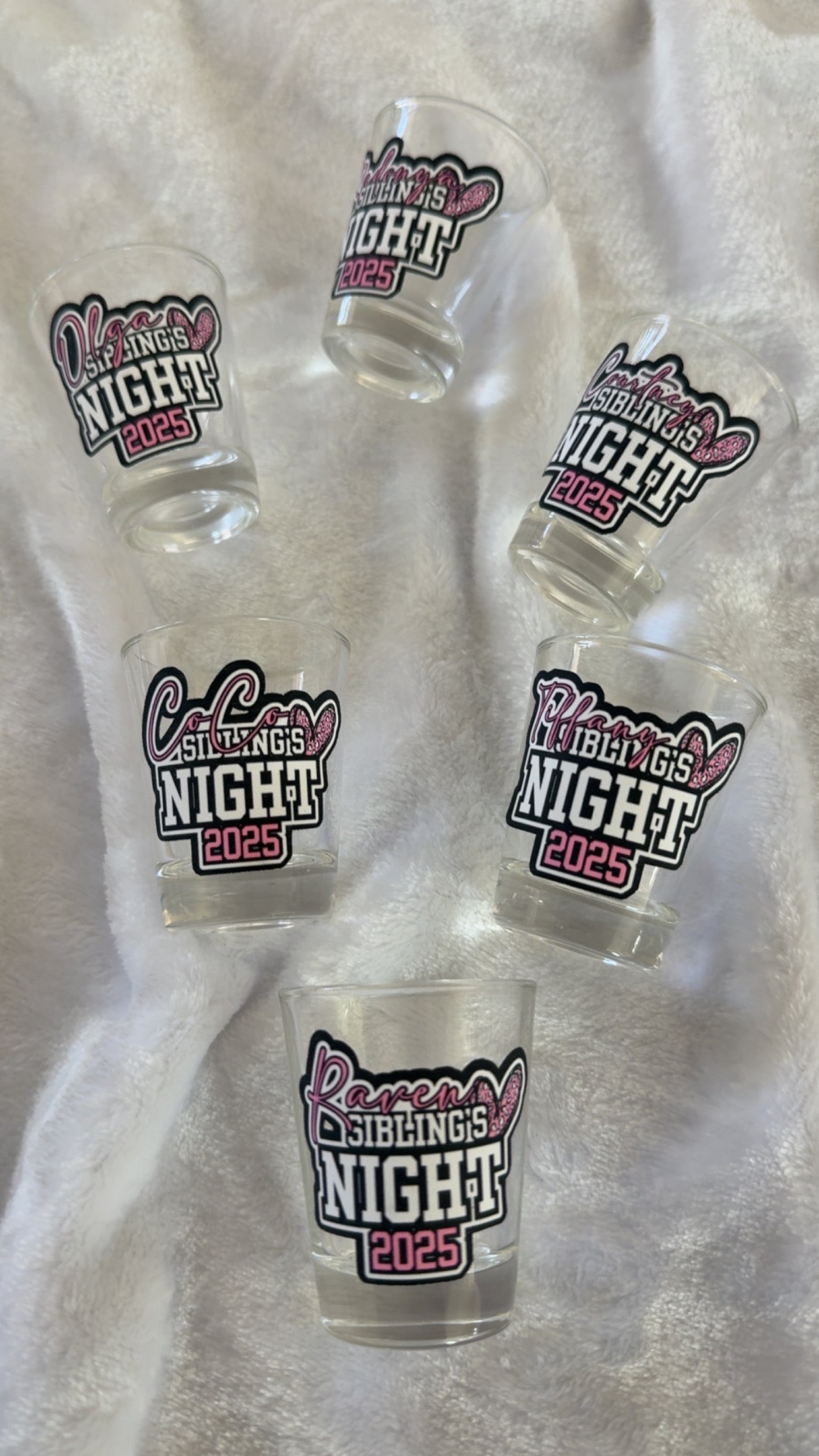 Shot Glass | Glass or Plastic | Tall Shot Glass | Set of 12