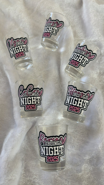 Shot Glass | Glass or Plastic | Tall Shot Glass | Set of 12