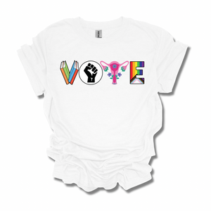 Vote Shirt | Banned Books Shirt | Reproductive Rights | BLM Shirts | Political Activism Shirt | Pro Roe V Wade | Election Tshirts | LGBTQ Shirt | 2024