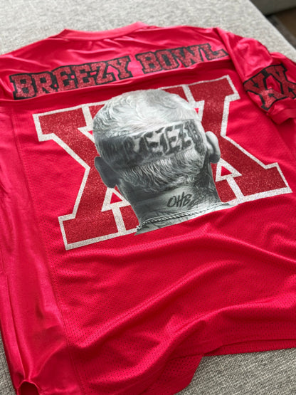 Breezy Bowl Jersey | Chris Brown Tour | World Tour | Custom Jersey | Unisex