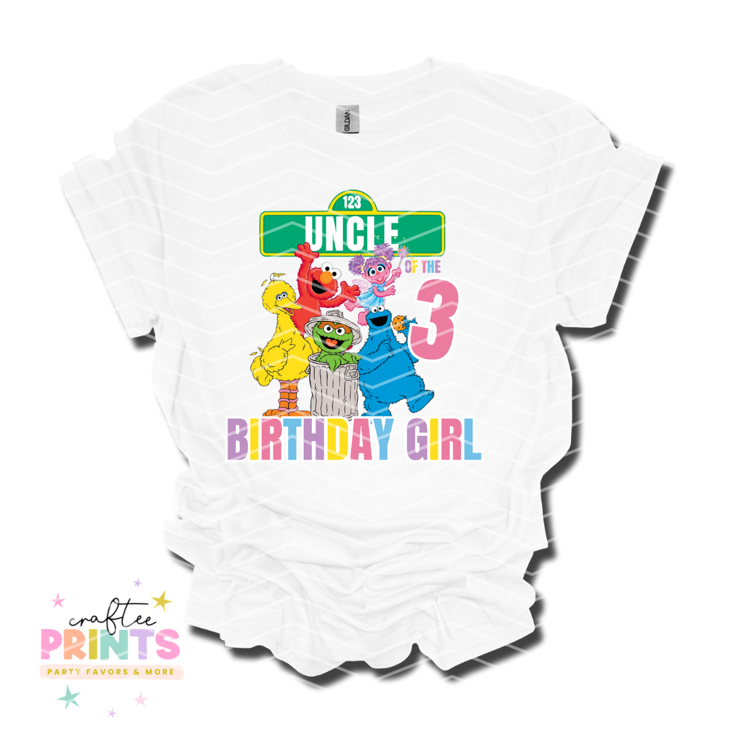 Sesame Street Family Birthday Shirts | Unisex | Birthday Shirt Set