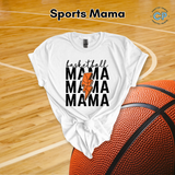 Retro Distressed Sports Mama T-Shirt | Baseball Mama | Basketball Mama | Softball Mama | Volleyball Mama | Football Mama | Soccer Mama