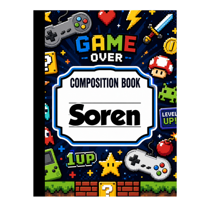 Custom Composition Notebooks | Labels | Digital