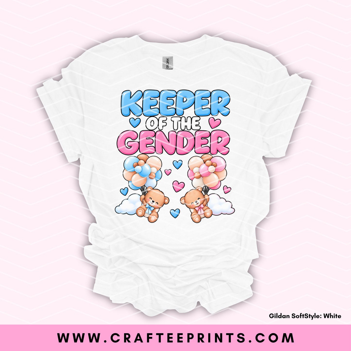 Keeper of the Gender | Baby Shower | Unisex T-Shirts