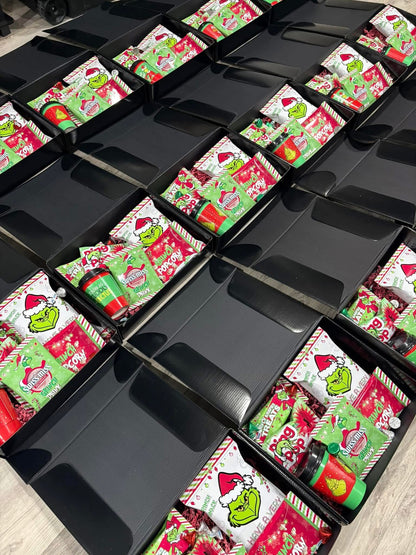 Custom GRINCH -MAS Eve Box! | Happy Holidays | Treat Box | Custom Favors