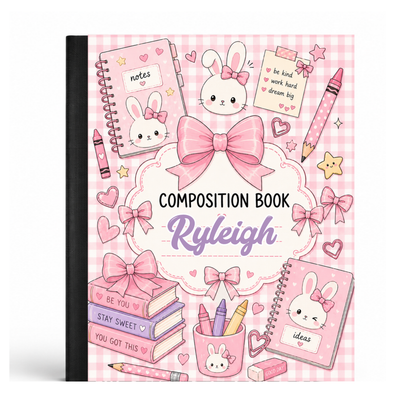 Custom Composition Notebooks | Labels | Digital