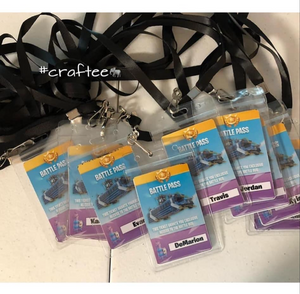 Lanyard ID Badges | Party Name Badges | Custom Badge | Party Themed Badge