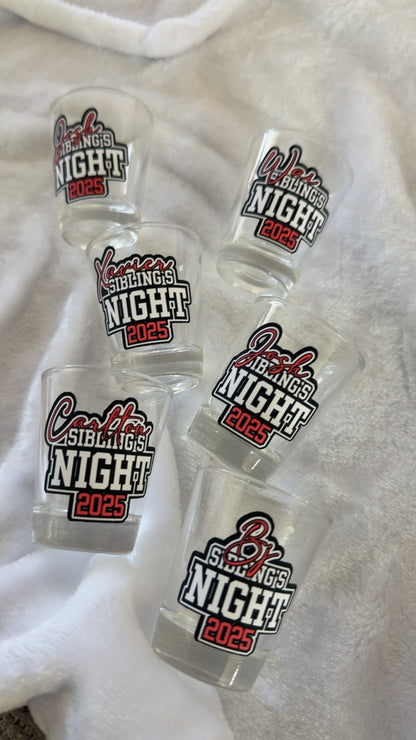 Shot Glass | Glass or Plastic | Tall Shot Glass | Set of 12
