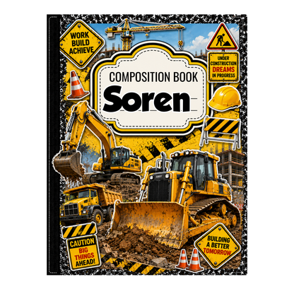 Custom Composition Notebooks | Labels | Digital