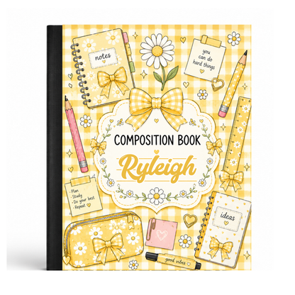 Custom Composition Notebooks | Labels | Digital