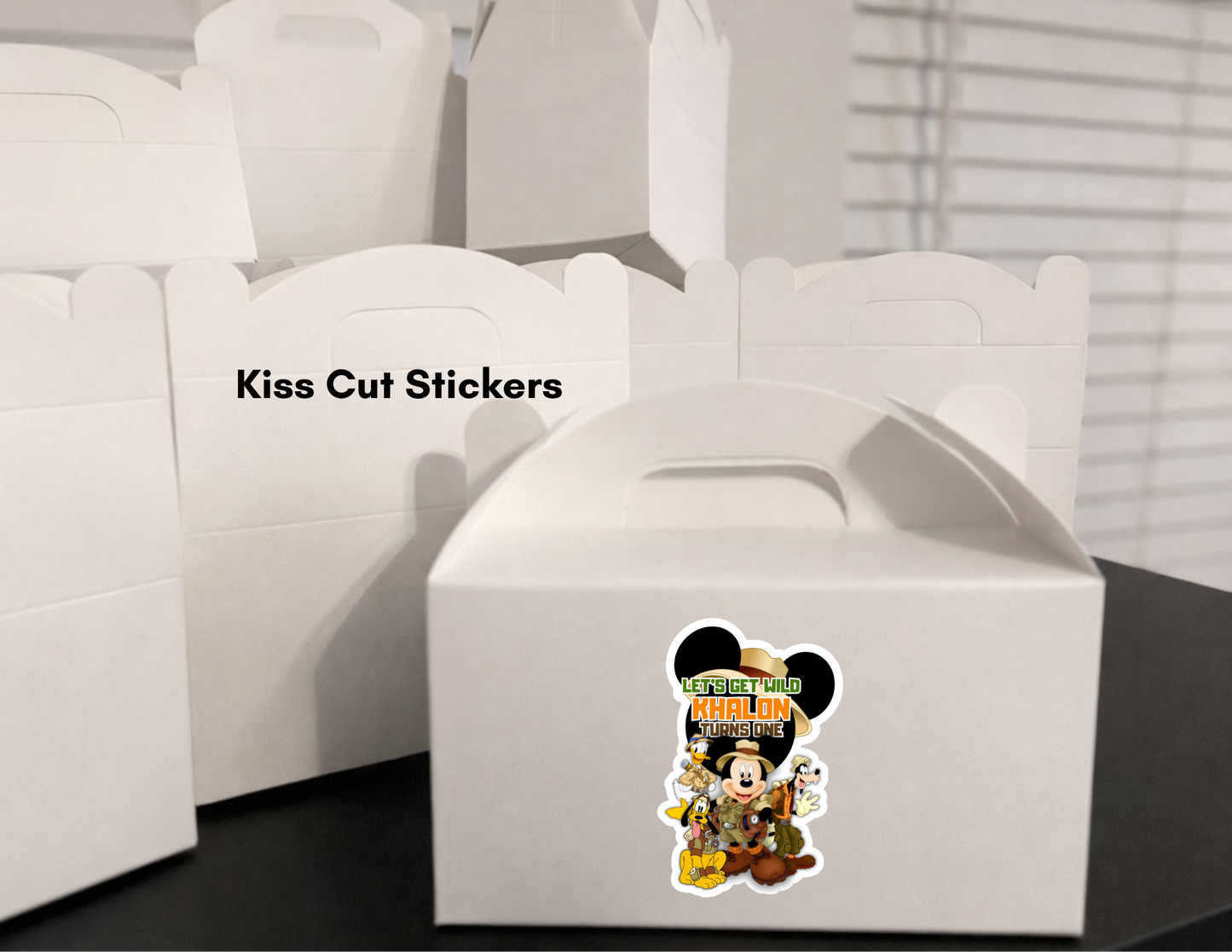 Custom Gable Boxes | Personalized Favor Box | Dozen Boxes & Labels