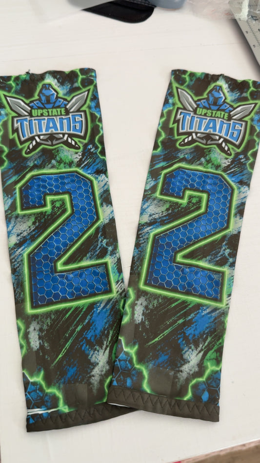 Custom Arm Sleeve Set | Baseball | Basketball | Football | Sleeves