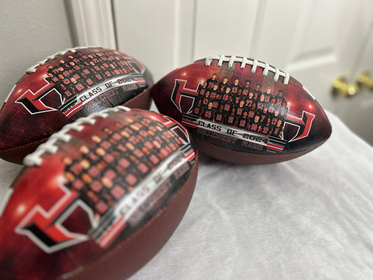 Custom Photo Football | Custom Photo Basketball | Coach Gifts | Team Gifts | Football Gift Ideas | Basketball Gift Idea | Gift for Sports Fans | Senior Gifts