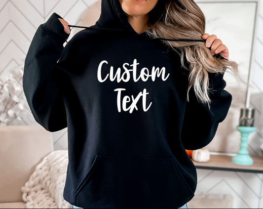 Custom Adult Unisex Hoodie