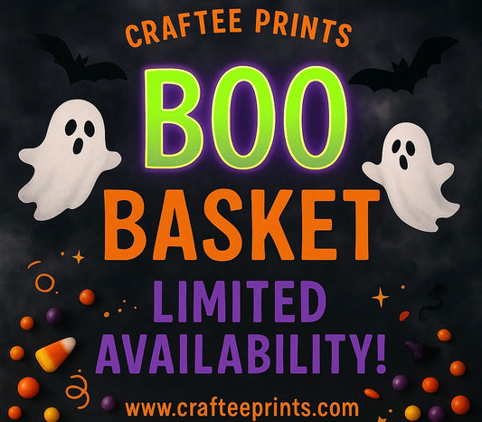 Boo Basket | Halloween 2025 | Custom Basket | Holiday