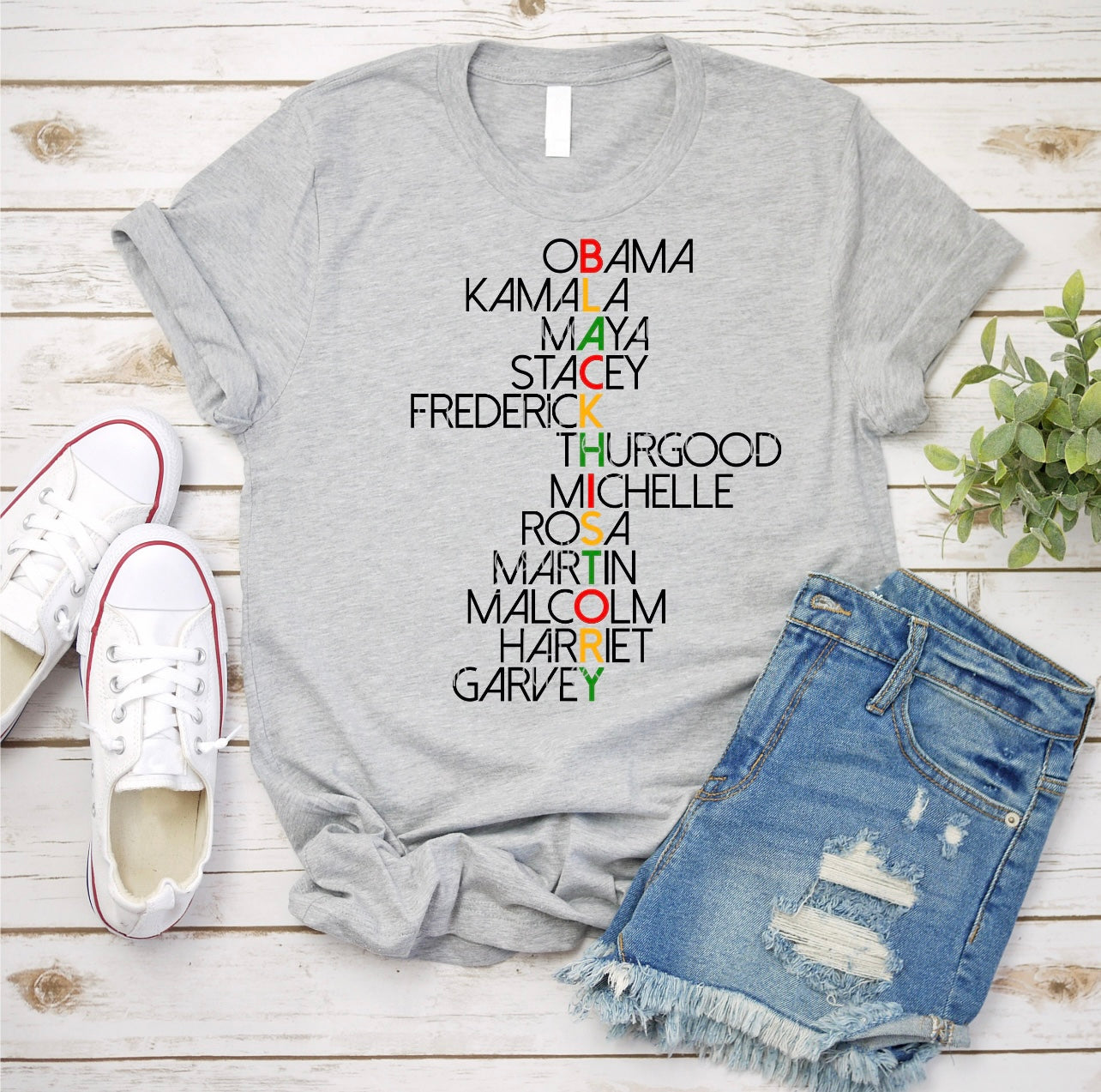 Black History Shirt | Famous Names | T-shirt