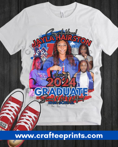 Graduation T-Shirt Center Design *CUSTOM*