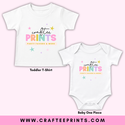 Custom Youth T-Shirt | Toddler T-Shirt | Infant One Piece Suit