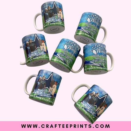 Custom Coffee Mug | Holiday Gift | Father’s Day | Mother’s Day | Memorial Mugs | Teacher’s Appreciation Gift
