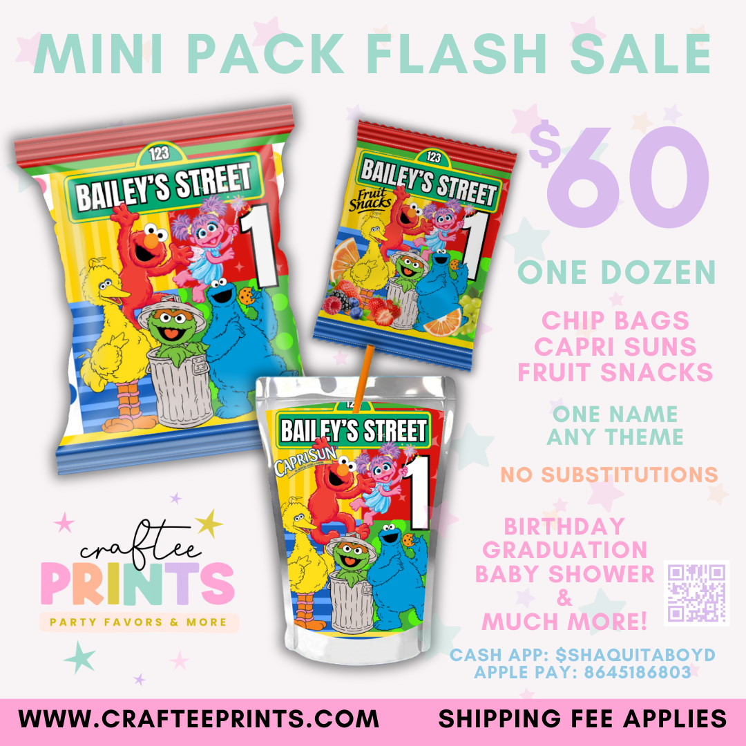 Mini Pack Flash Sale | Party Favors