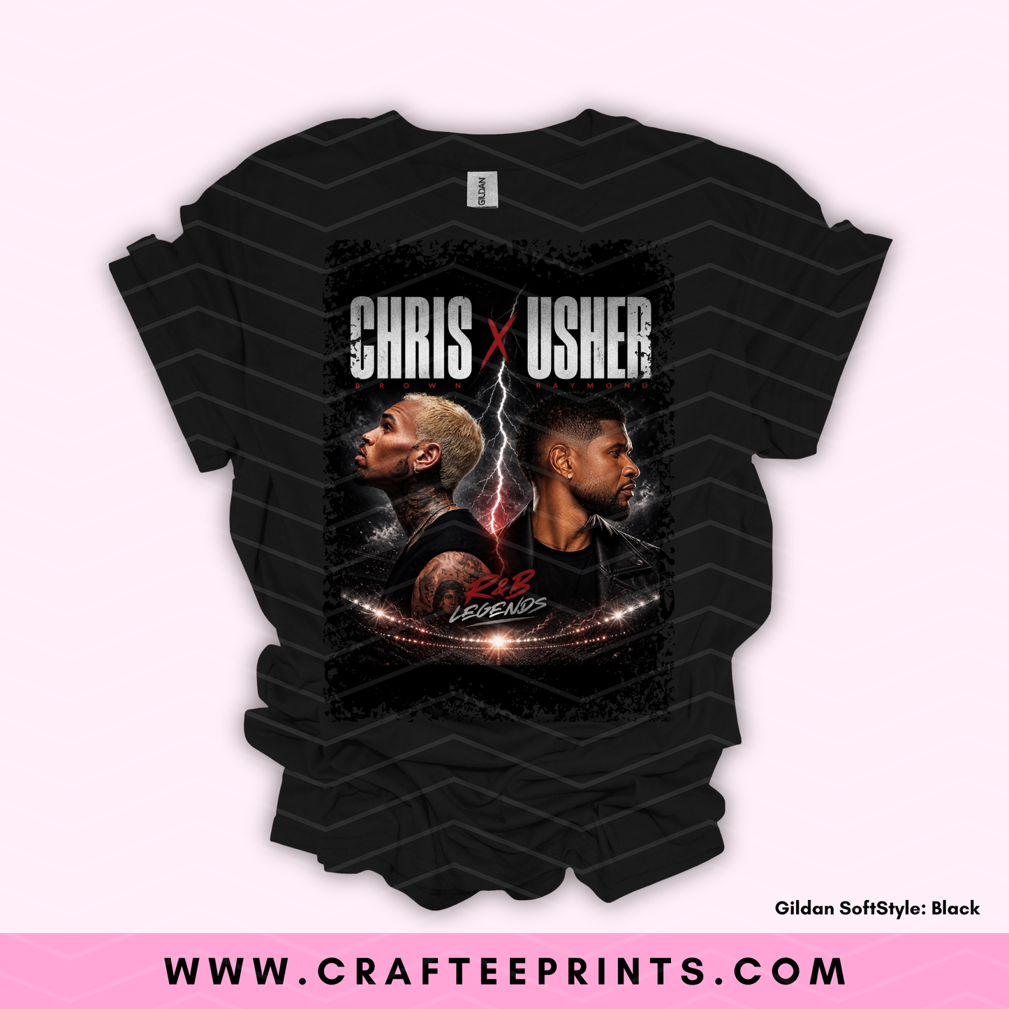 Chris X Usher R&B Tour Unisex T-Shirt