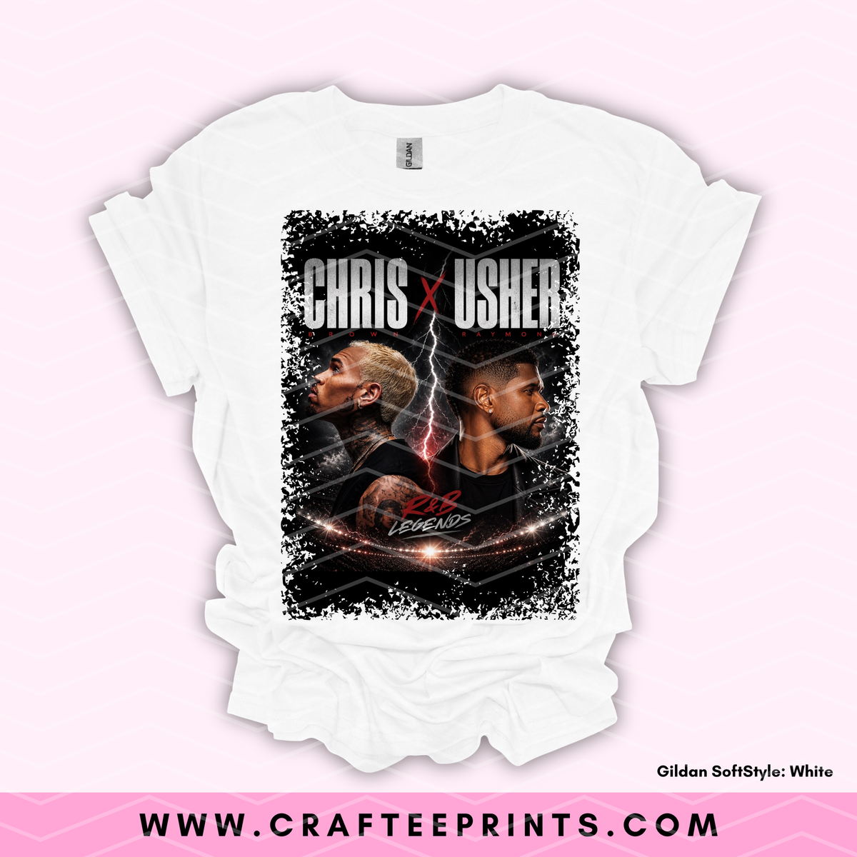 Chris X Usher R&B Tour Unisex T-Shirt