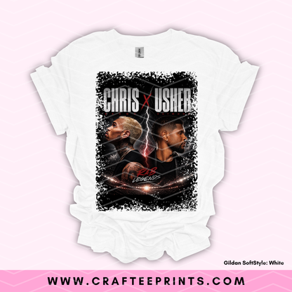 Chris X Usher R&B Tour Unisex T-Shirt