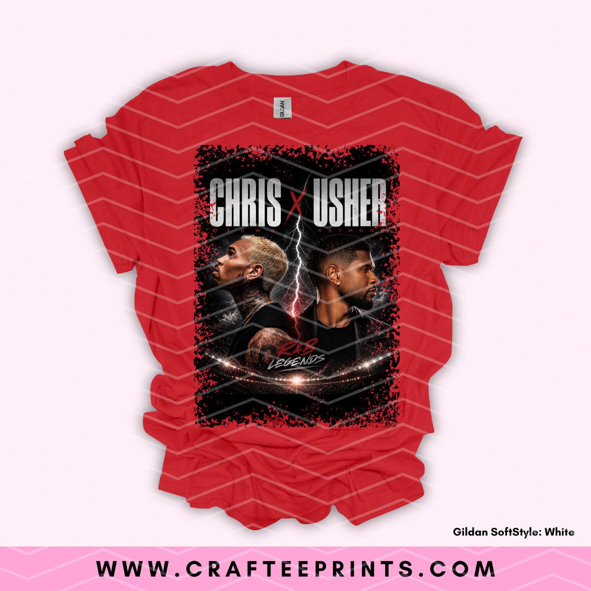 Chris X Usher R&B Tour Unisex T-Shirt