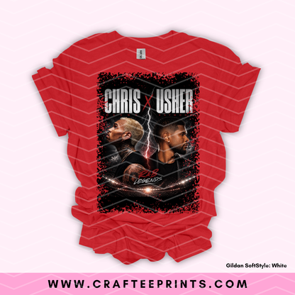 Chris X Usher R&B Tour Unisex T-Shirt