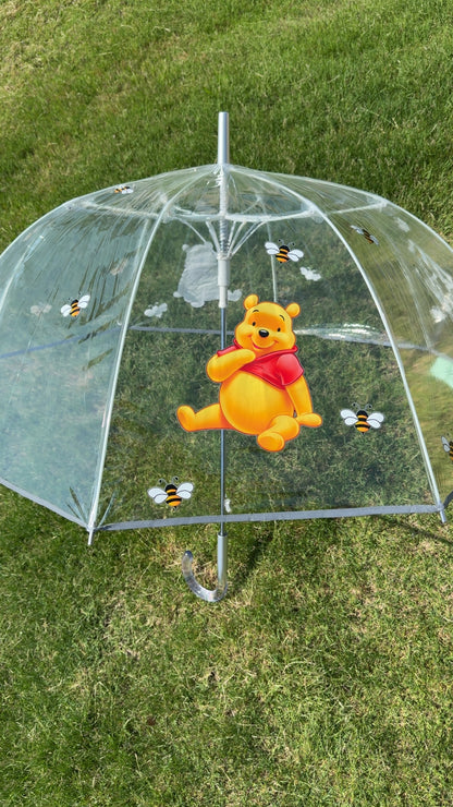 Personalized Clear Dome Umbrella | Monogram