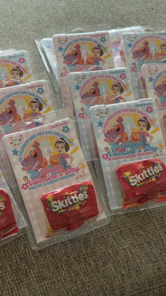 Valentine Box Treats | School Treats | Personalized Valentine Favors