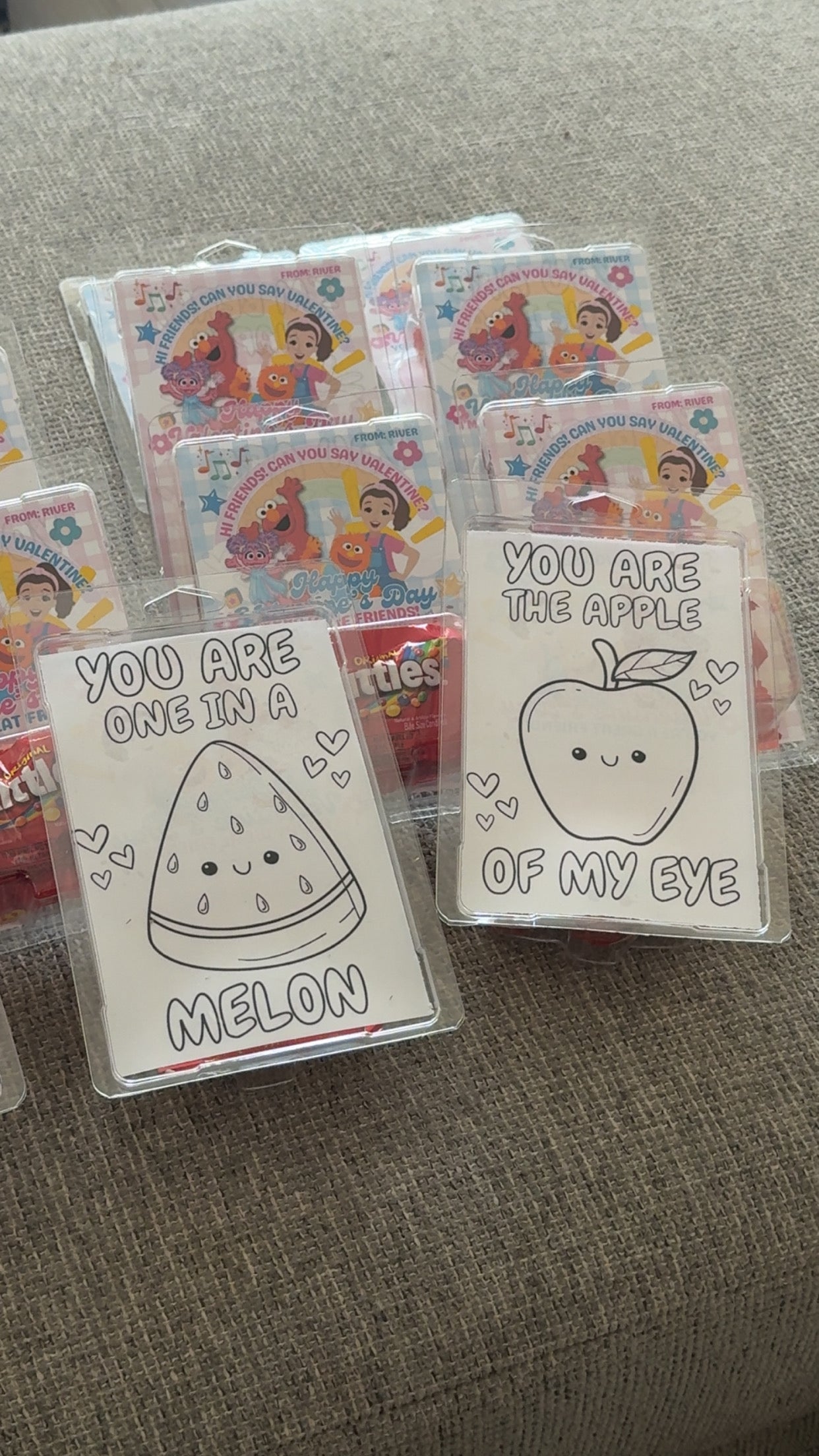 Valentine Box Treats | School Treats | Personalized Valentine Favors