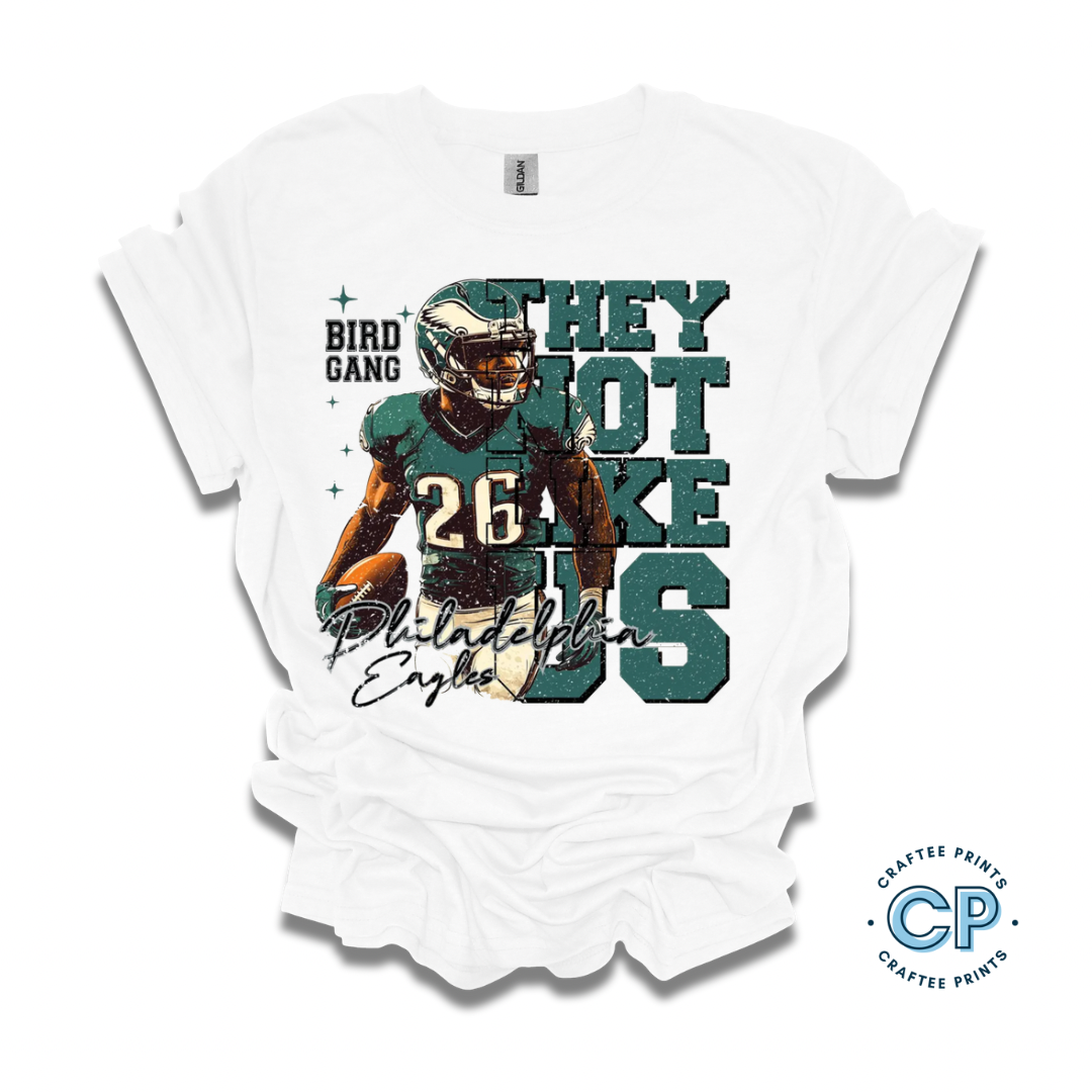 They Not Like Us | Saquon Barkley | Superbowl Champs | Eagles | Philly Adult Unisex T-Shirt