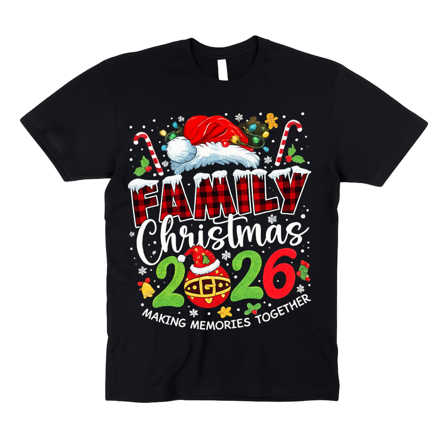 Christmas 2026 Family Shirts Unisex T-Shirts | Adult & Youth T-Shirt