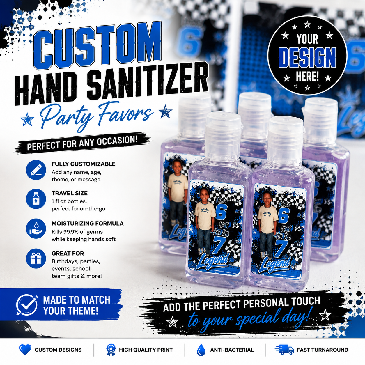 Custom Hand Sanitizer | Party Favor