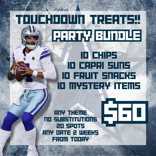 Touchdown Treats | Party Favors | Dallas Cowboys